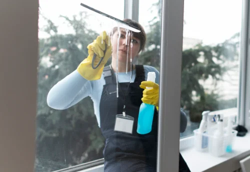 Nettoyage de vitres intérieures et extérieures à Canappeville